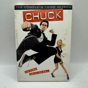 Chuck: The Complete Third Season DVD Box Set Not Rated NTSC Warner Bros.